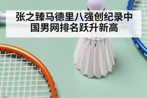 张之臻马德里八强创纪录中国男网排名跃升新高